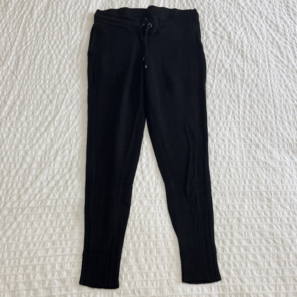 Polo by Ralph Lauren Black Knit Drawstring Waistband
